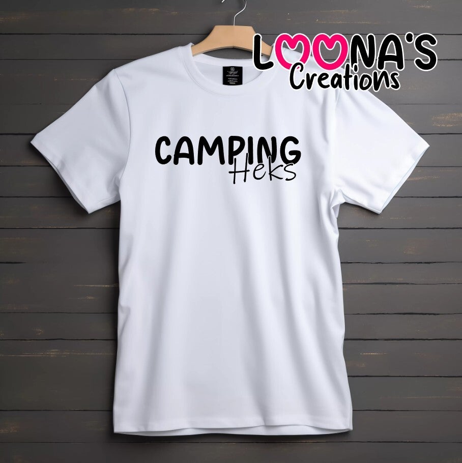 Camping tshirt - Camping Heks