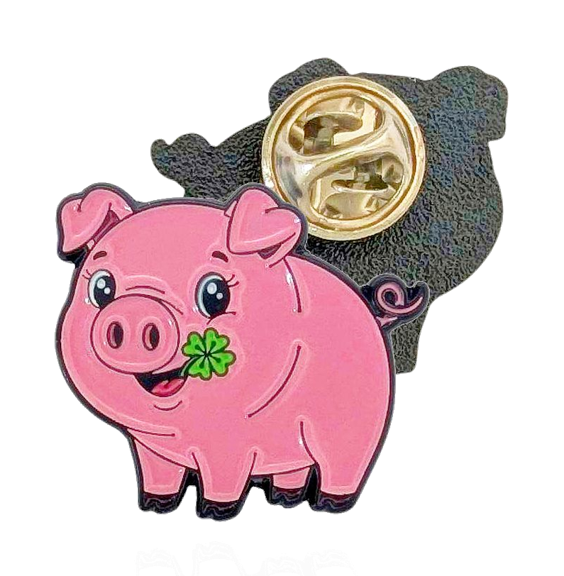 Glücksbringer Glücksschwein (Pin)