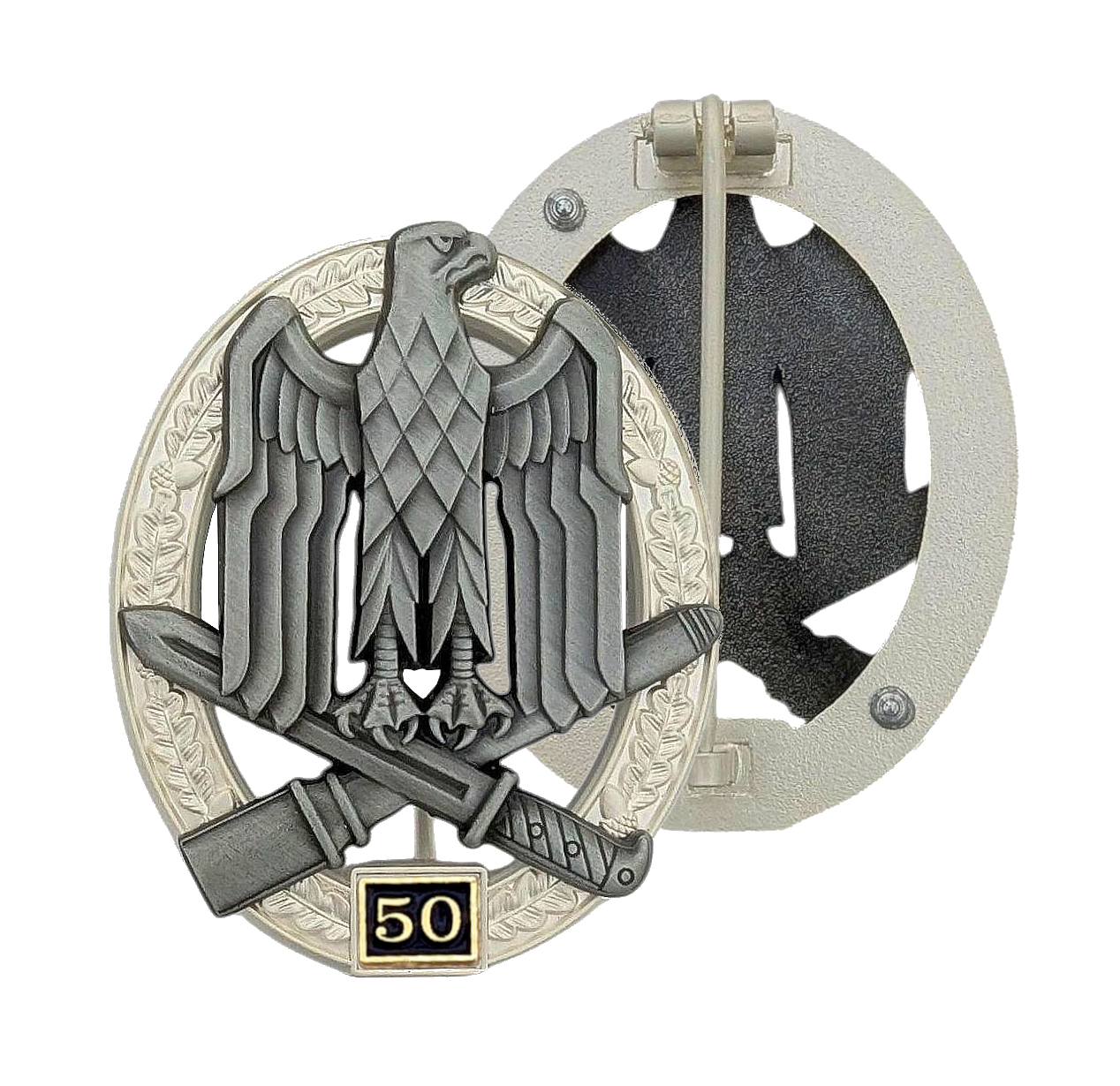 Allgemeines Sturmabzeichen mit Einsatzzahl 50