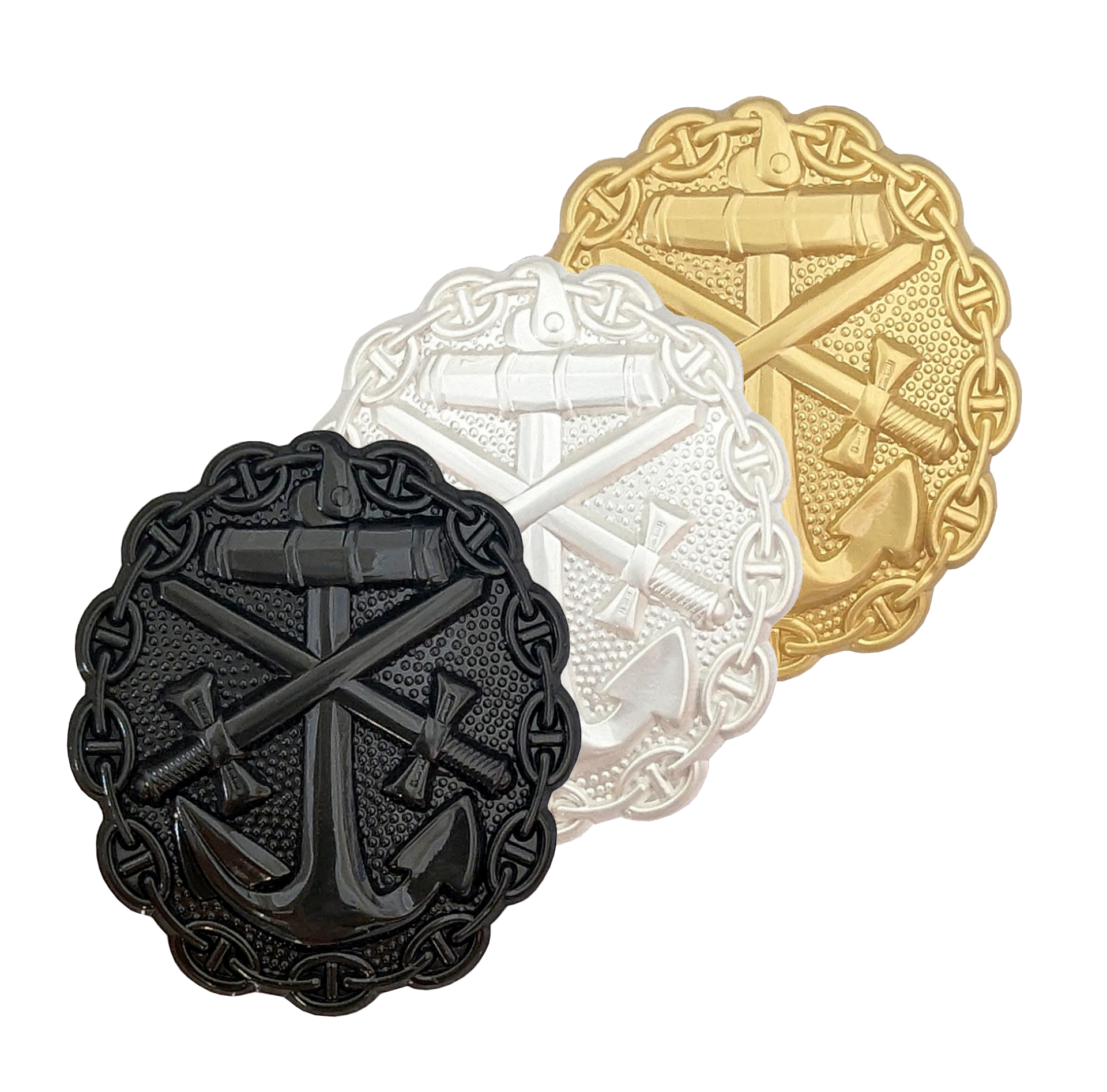 Marine-Verwundetenabzeichen 1918 (Set)