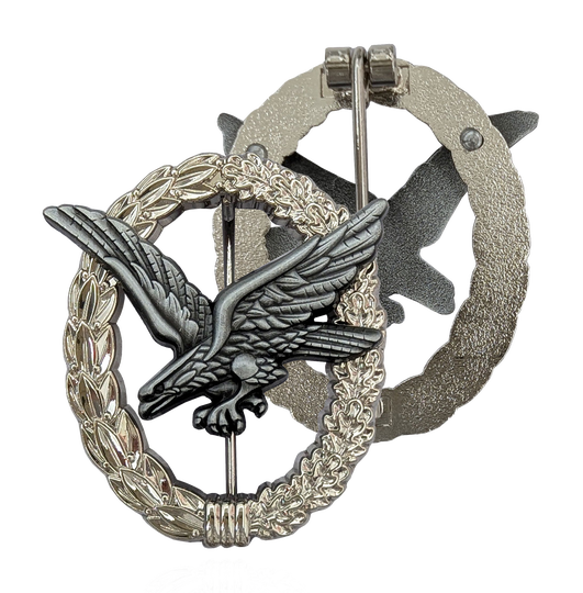 Fliegerschützenabzeichen der Luftwaffe (ohne Blitzbündel mit Silberkranz)