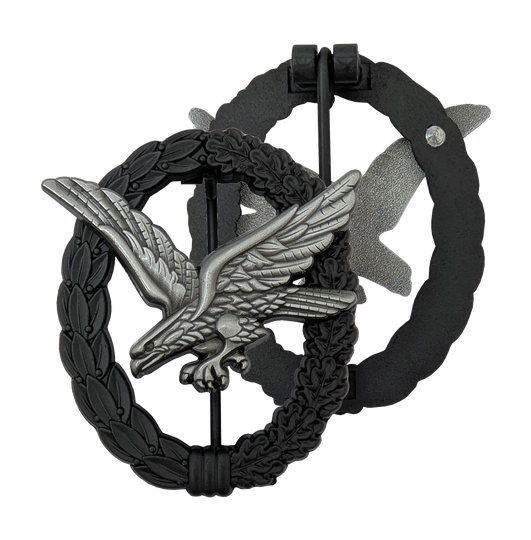 Fliegrschützenabzeichen der Luftwaffe (ohne Blitzbündel mit schwarzem Kranz)