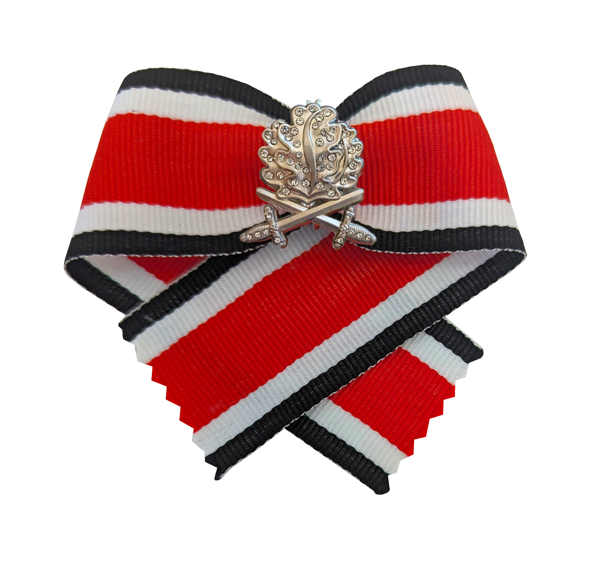 Eichenlaub mit Schwerter und Brillanten zum Ritterkreuz des Eisernes Kreuzes (mit Band)