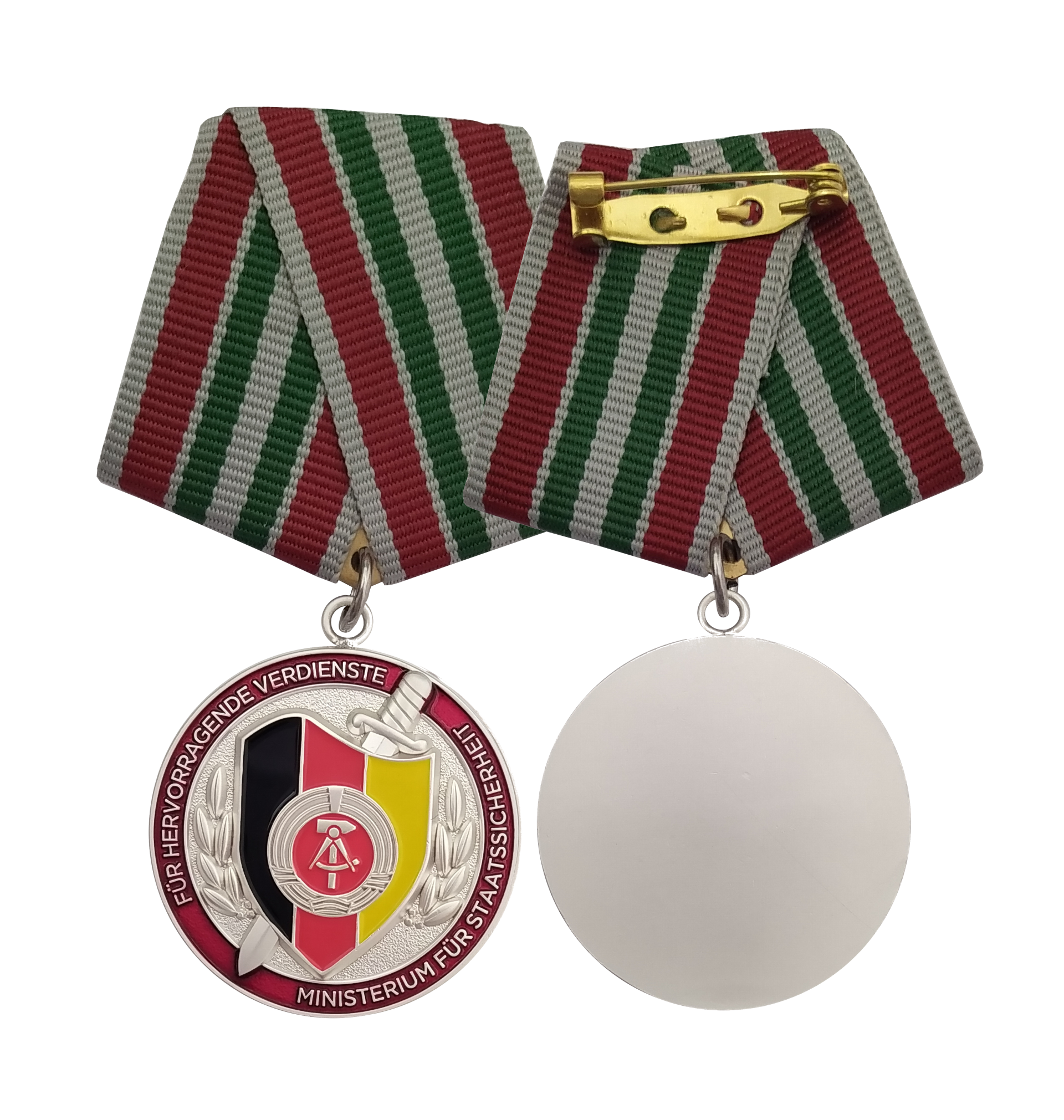 Verdienstmedaille des MfS (6. Variante) | Silber