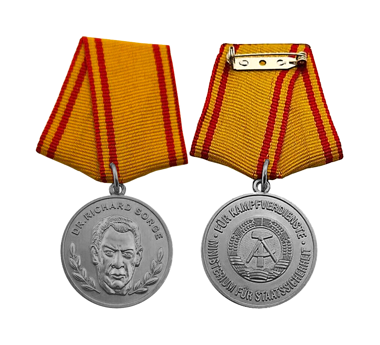 Richard-Sorge-Medaille für Kampfverdienste (Silber)