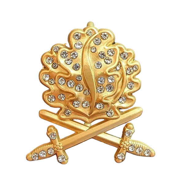 Goldenes Eichenlaub mit Schwerter zum Ritterkreuz des Eisernes Kreuzes