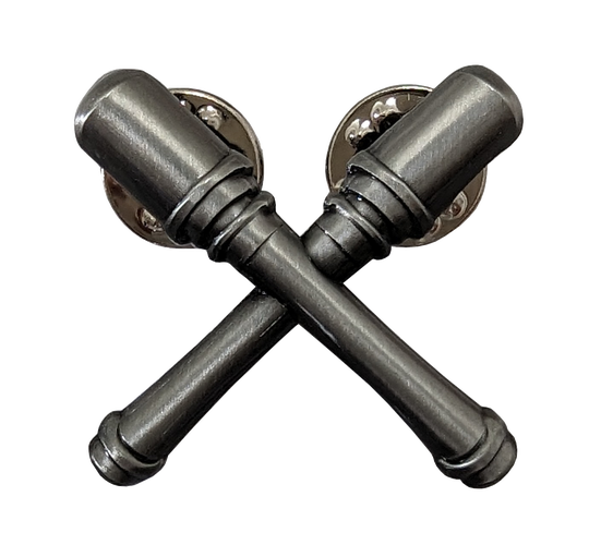 Stielhandgranate gekreuzt (Pin)