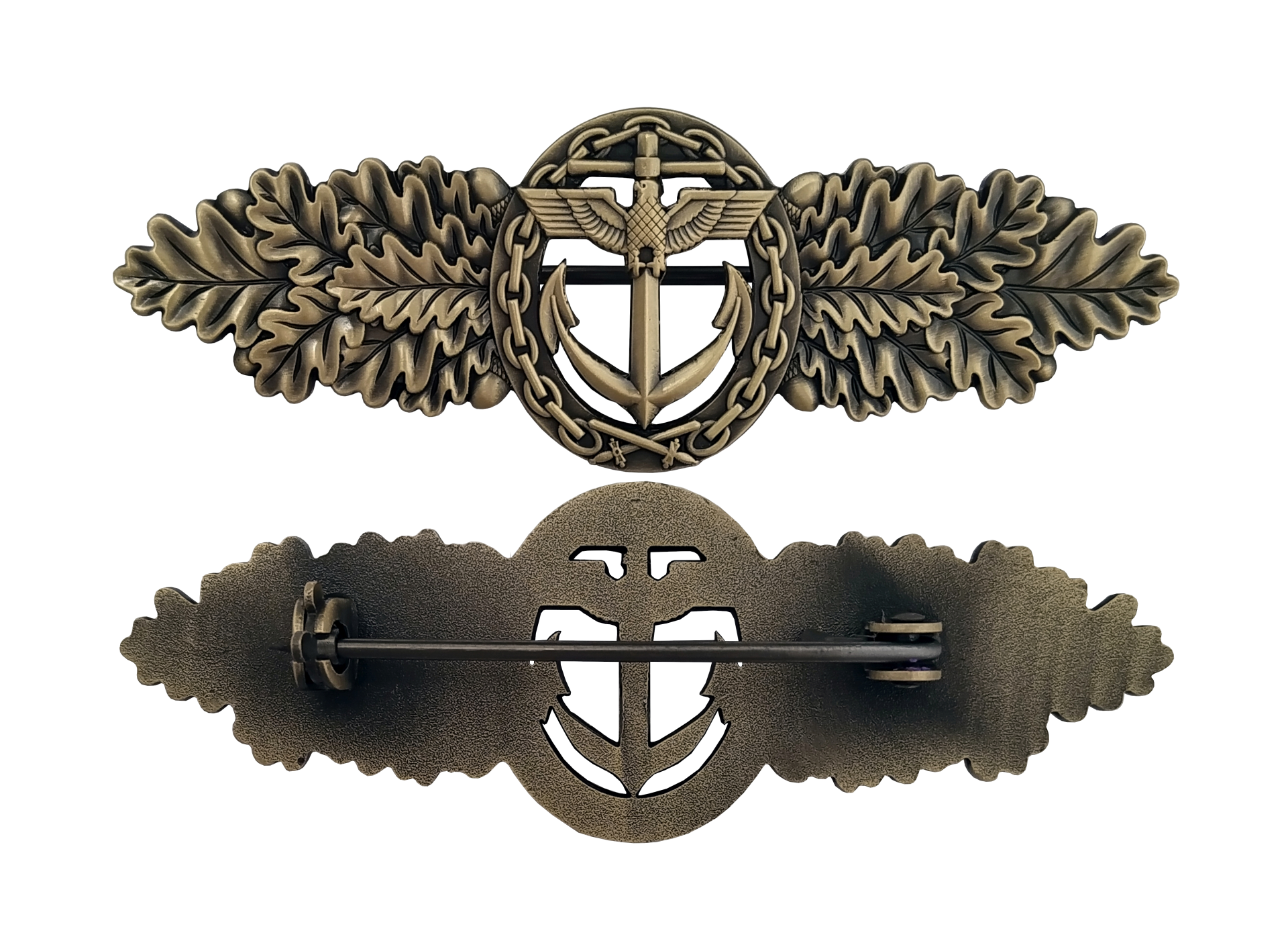 Marine-Frontspange (Bronze)