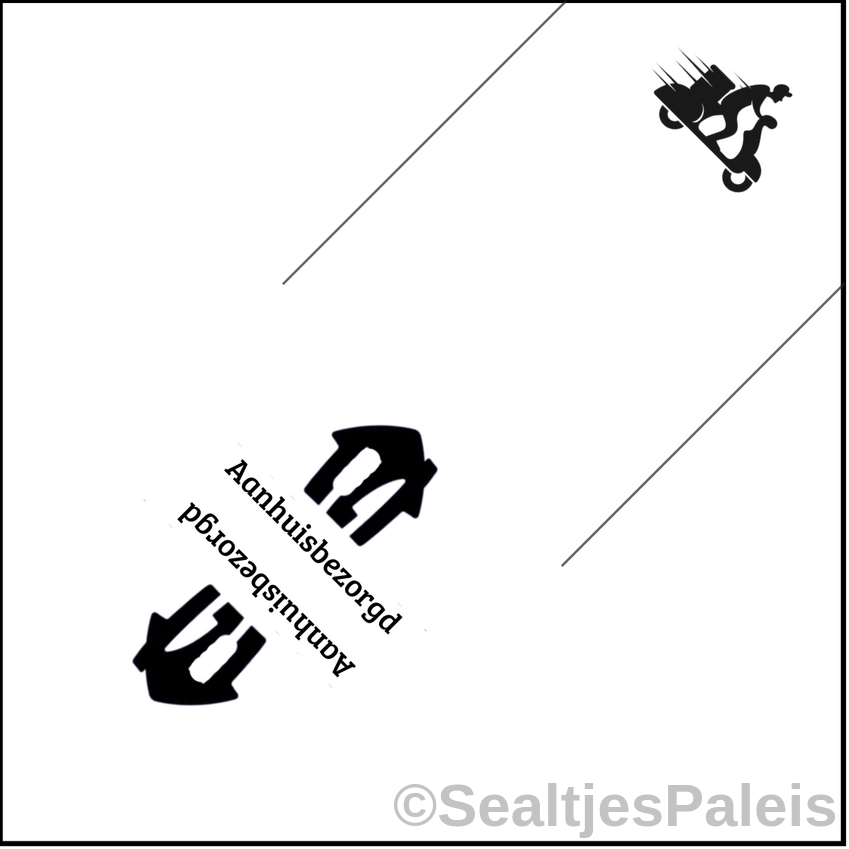 Sealtjes 95 x 95 mm -  Aanhuisbezorgd