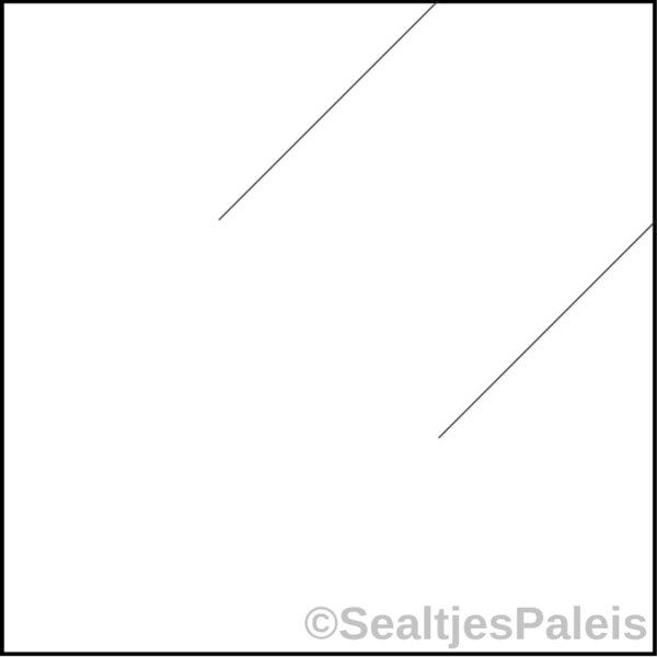 Sealtjes 95 x 95 mm -  Blanco