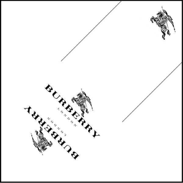Sealtjes 95 x 95 mm -  Burberry