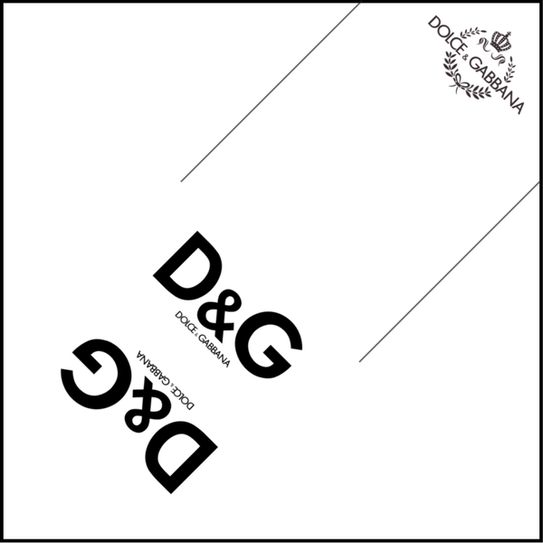 Sealtjes 95 x 95 mm -  Dolce & Gabbana