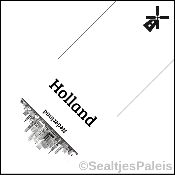 Sealtjes 95 x 95 mm -  Holland