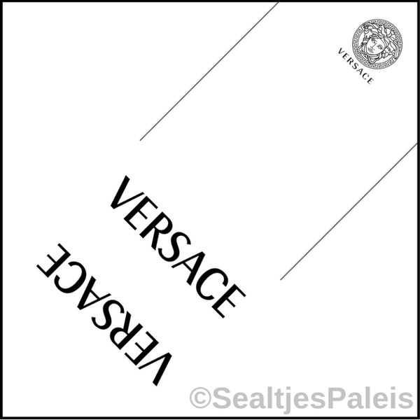 Sealtjes 95 x 95 mm -  Versace