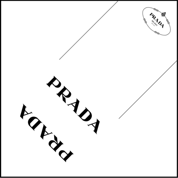 Sealtjes 95 x 95 mm -  Prada