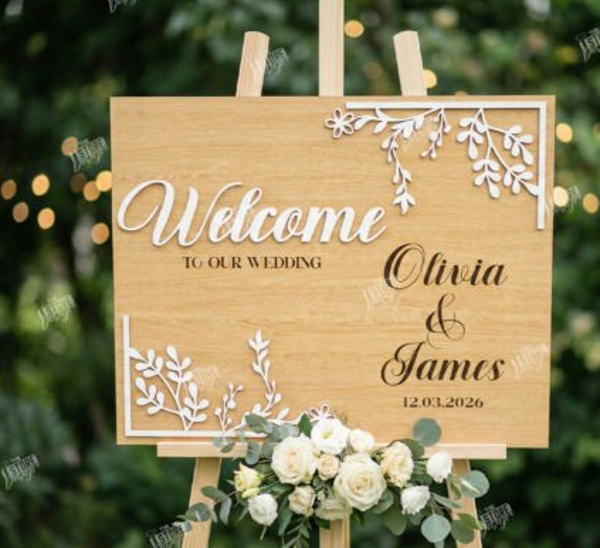 Wedding Welcome Sign