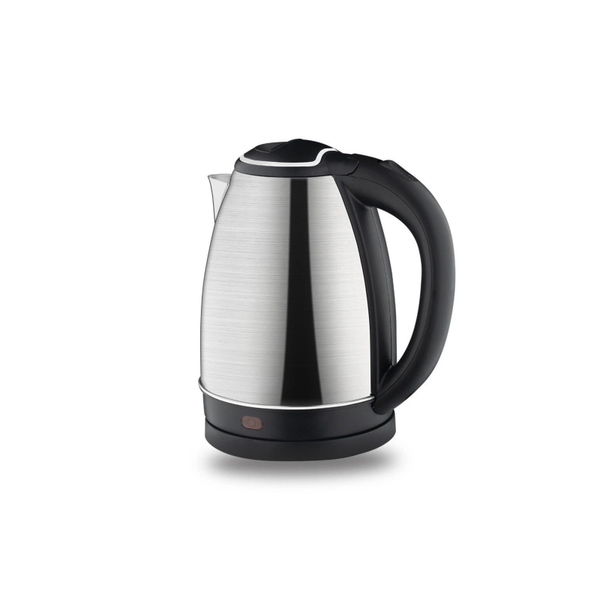 Edelstahl Wasserkocher 1,8 L Doppelwandig Kabellos Teekocher Silber Warmhalter