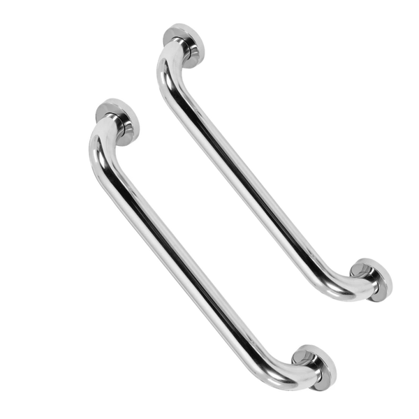 2 x Edelstahl Haltegriffe Duschgriffe Sicherheitsgriff Handlauf Für Bad Dusche