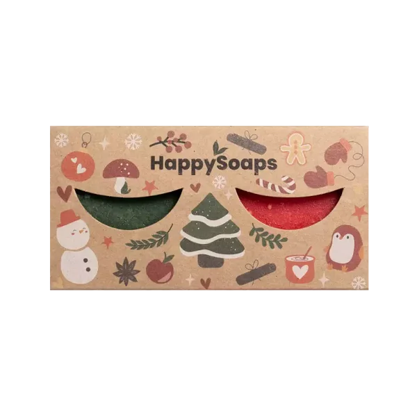 Prepacked - Feestelijke Giftsleeve met 2 Shampoo Bars