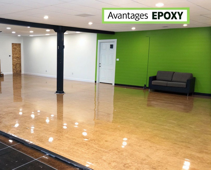 Estimer le budget pour votre plancher époxy de sous-sol
