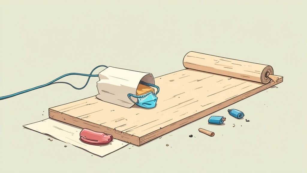 sablage de plancher sans poussière
