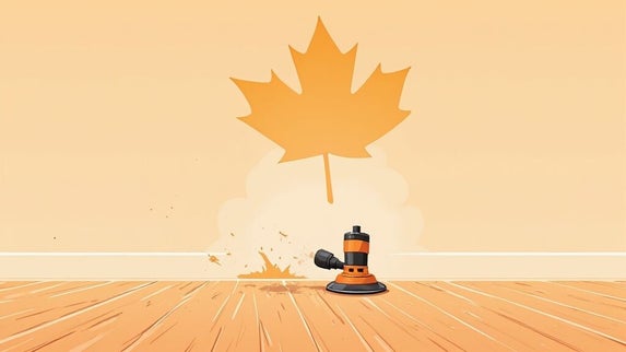 Sablage de plancher bois franc au Québec