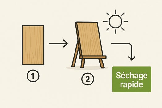 Le séchage
