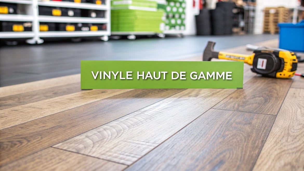 Plancher vinyle haut de gamme
