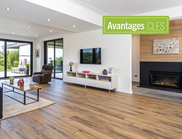 avantages d'un plancher en vinyle