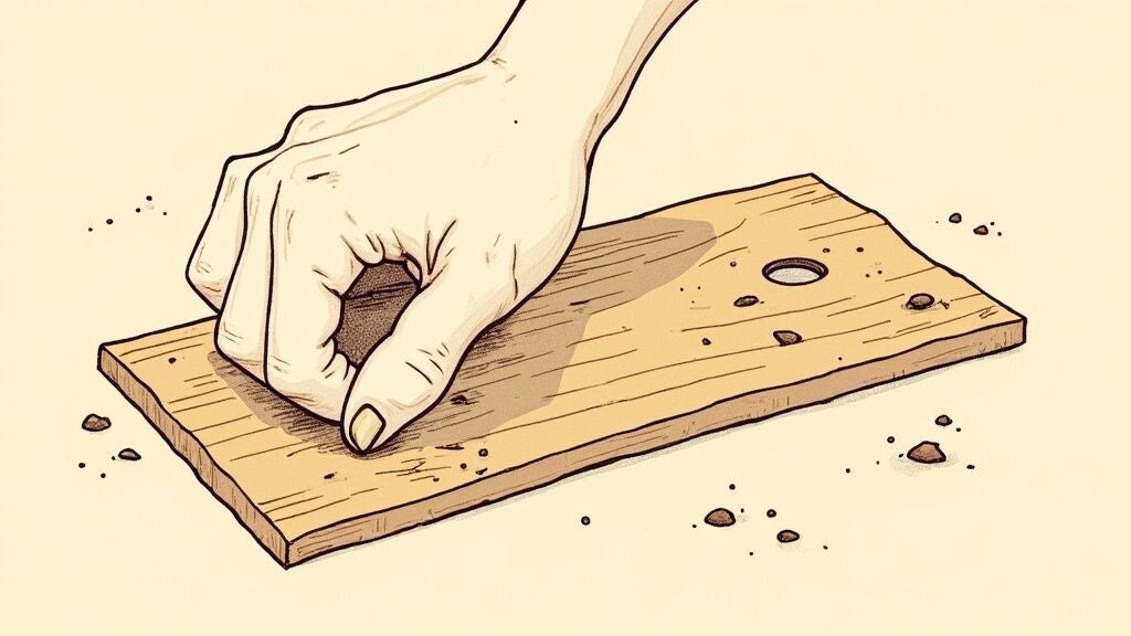 Maîtriser le défi du sablage d'escalier en bois