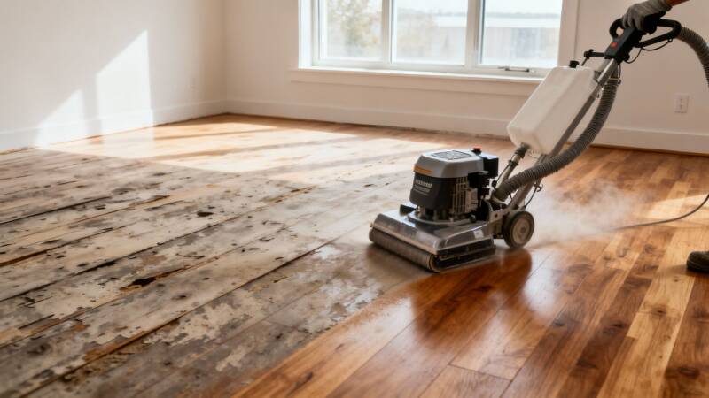 sablage plancher terrebonne