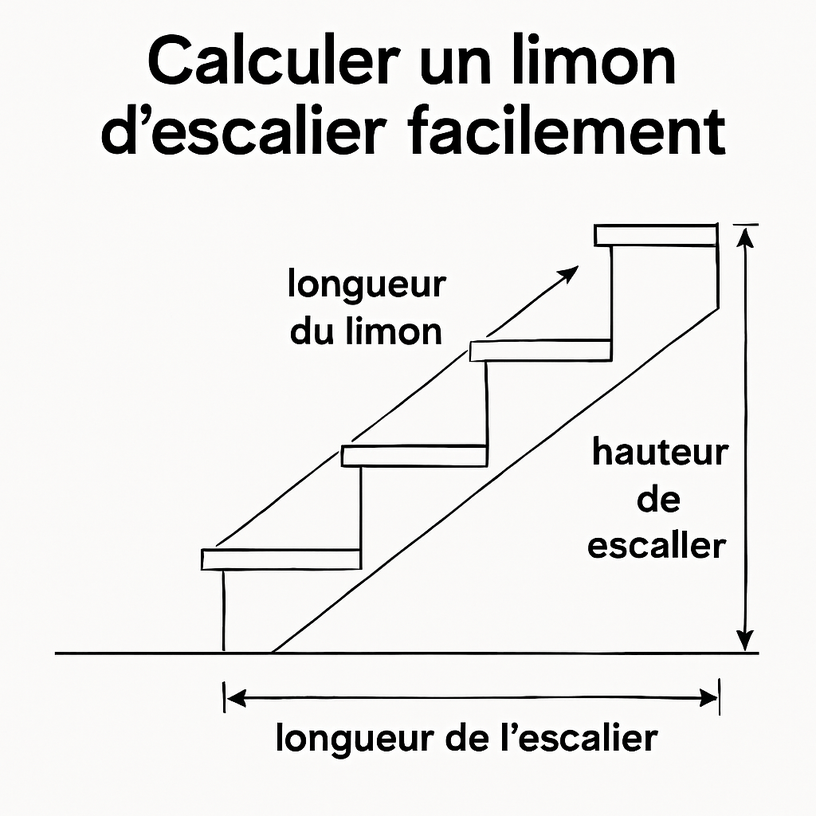 Calculer limon escalier méthode, formule de Blondel — free download