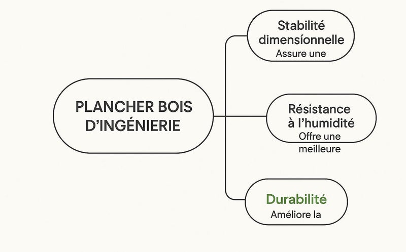 plancher bois d'ingénierie