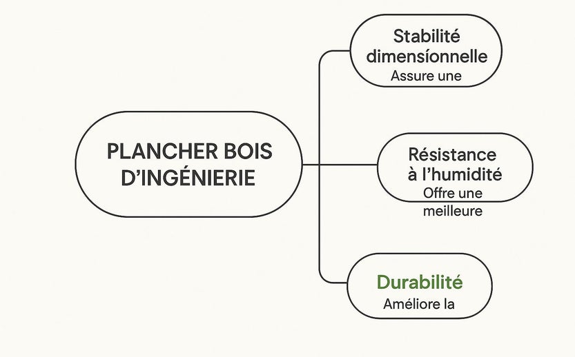 plancher bois d'ingénierie