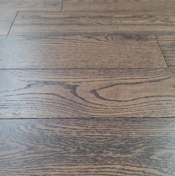 Plancher de Bois Franc D'Ingénierie en Chêne Rouge Tiramisu - 6,5 po x 3/4 po | Languette et Rainure