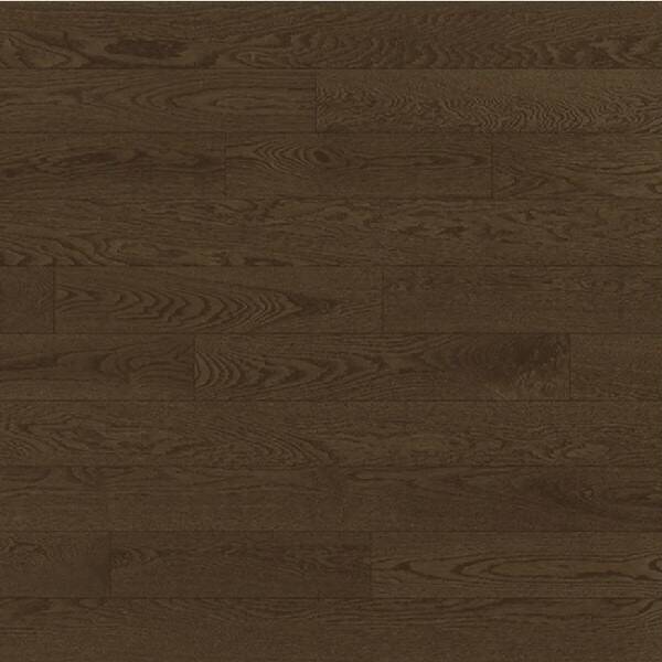 Plancher de bois franc massif en chêne rouge canadien Notre-Dame - 3-1/4 po - Sablage à faible biseau