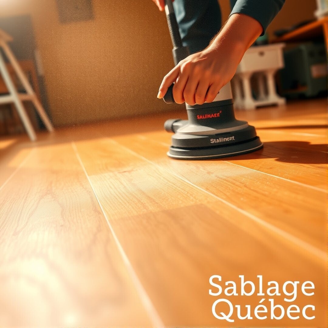 Sablage de plancher bois franc au Québec: prix et étapes