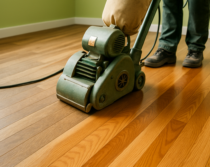 Pourquoi sabler un plancher de bois franc