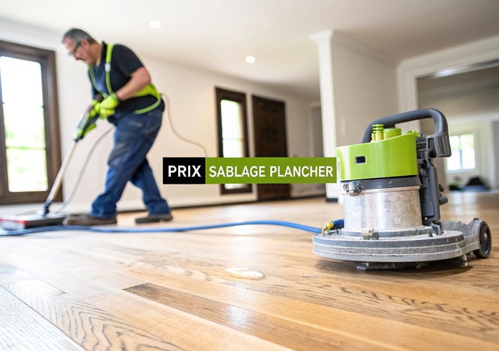 Démystifier le prix d'un sablage de plancher