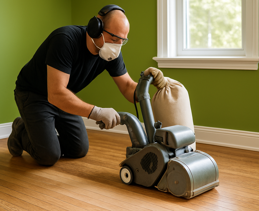 Étapes Chronologiques Pour Sabler Un Plancher Comme Un Pro