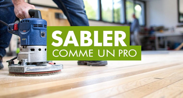 Sabler un plancher de bois franc