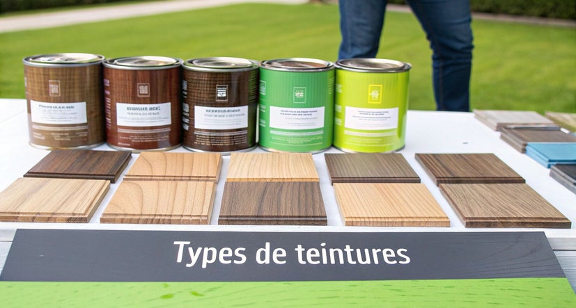 types de teintures