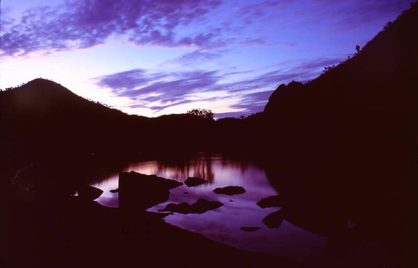 Landscape Photograph 35mm Film/ Crocodile Hole - Sunset
