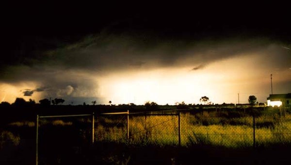 Raining Lightning Gurindji Country - Long Exposure Photography