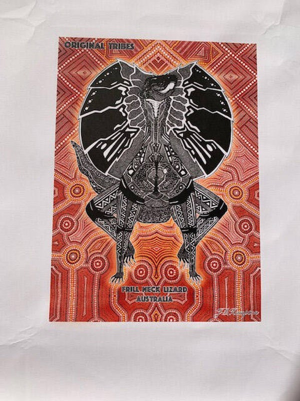 Frill Neck Lizard - Fight for Ur Rights