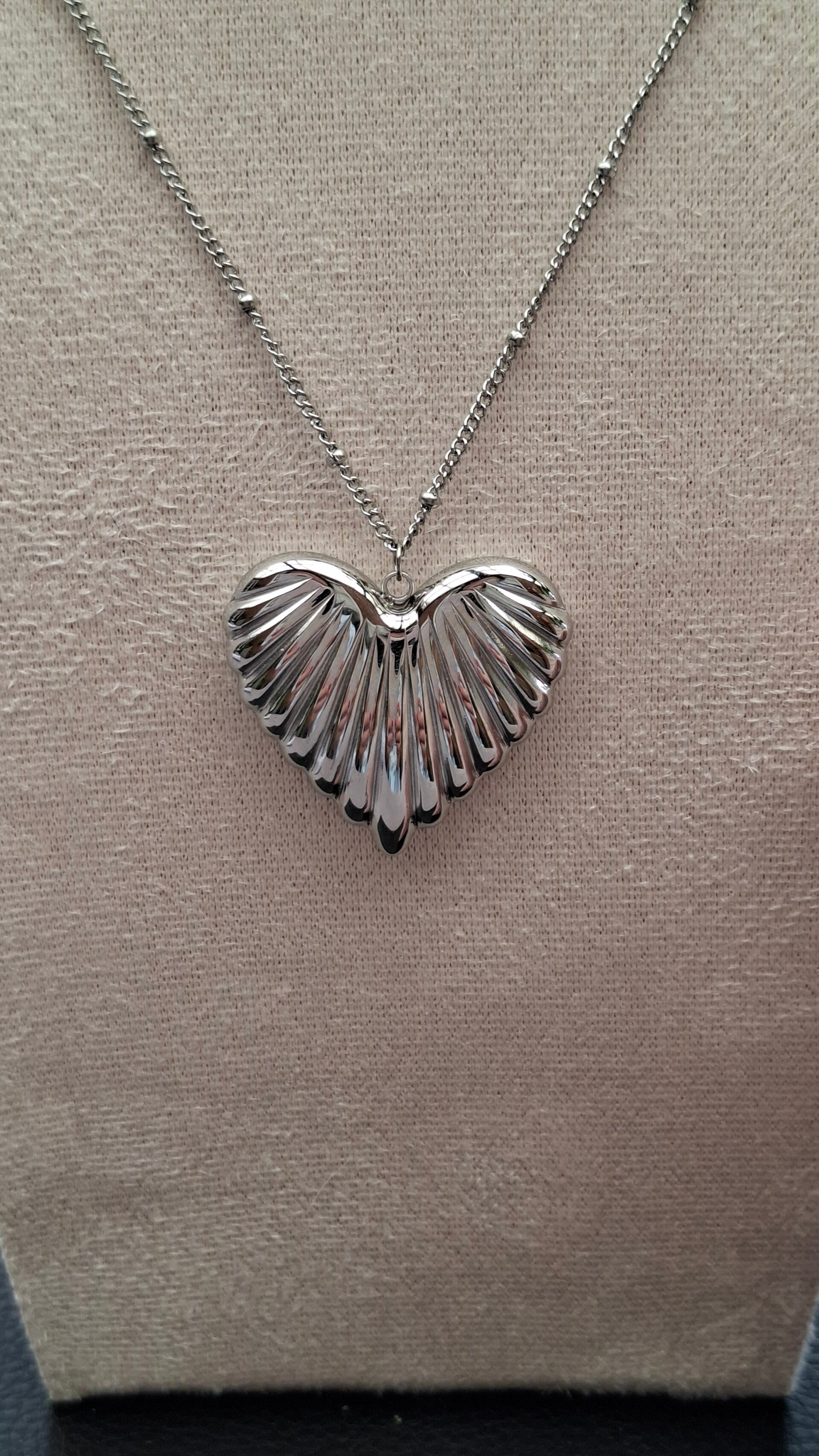 groot hart - lange ketting
