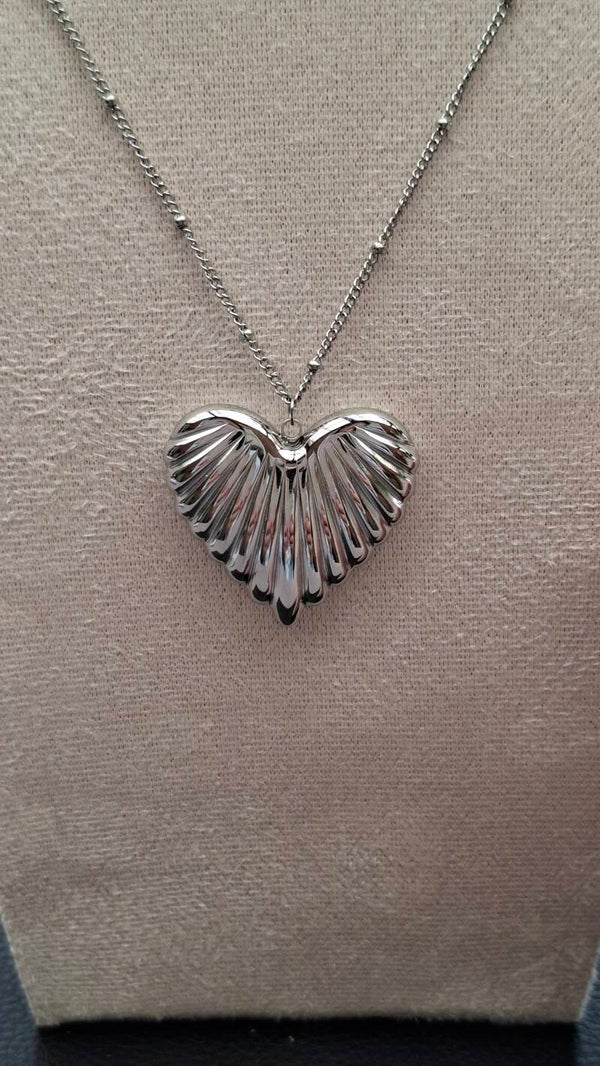 groot hart - lange ketting