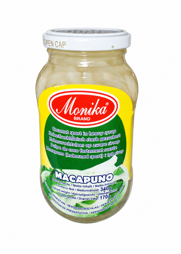 Monika - Kokosfruchtfleish in Sirup/ Macapuno (Coco Sport) in Heavy Syrup