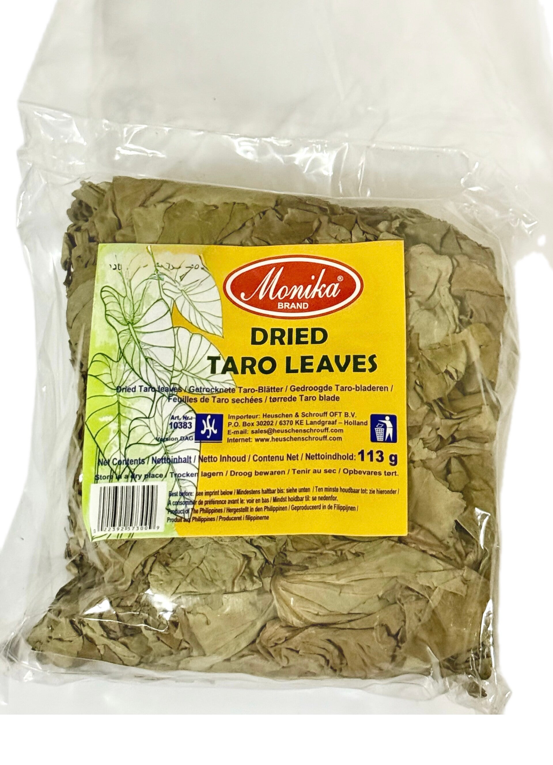 Monika - Getrocknete Taro Blätter/Dried Taro Leaves