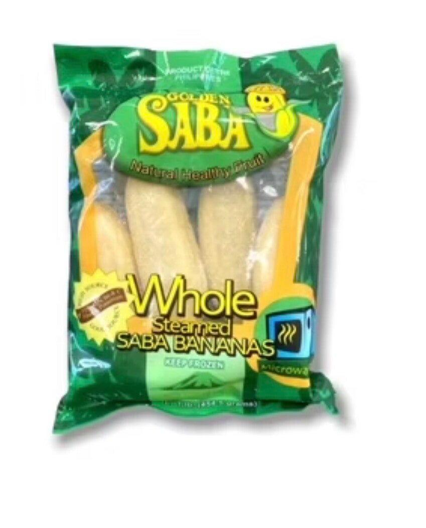 Gedämpfte Saba Banane (Ganz)